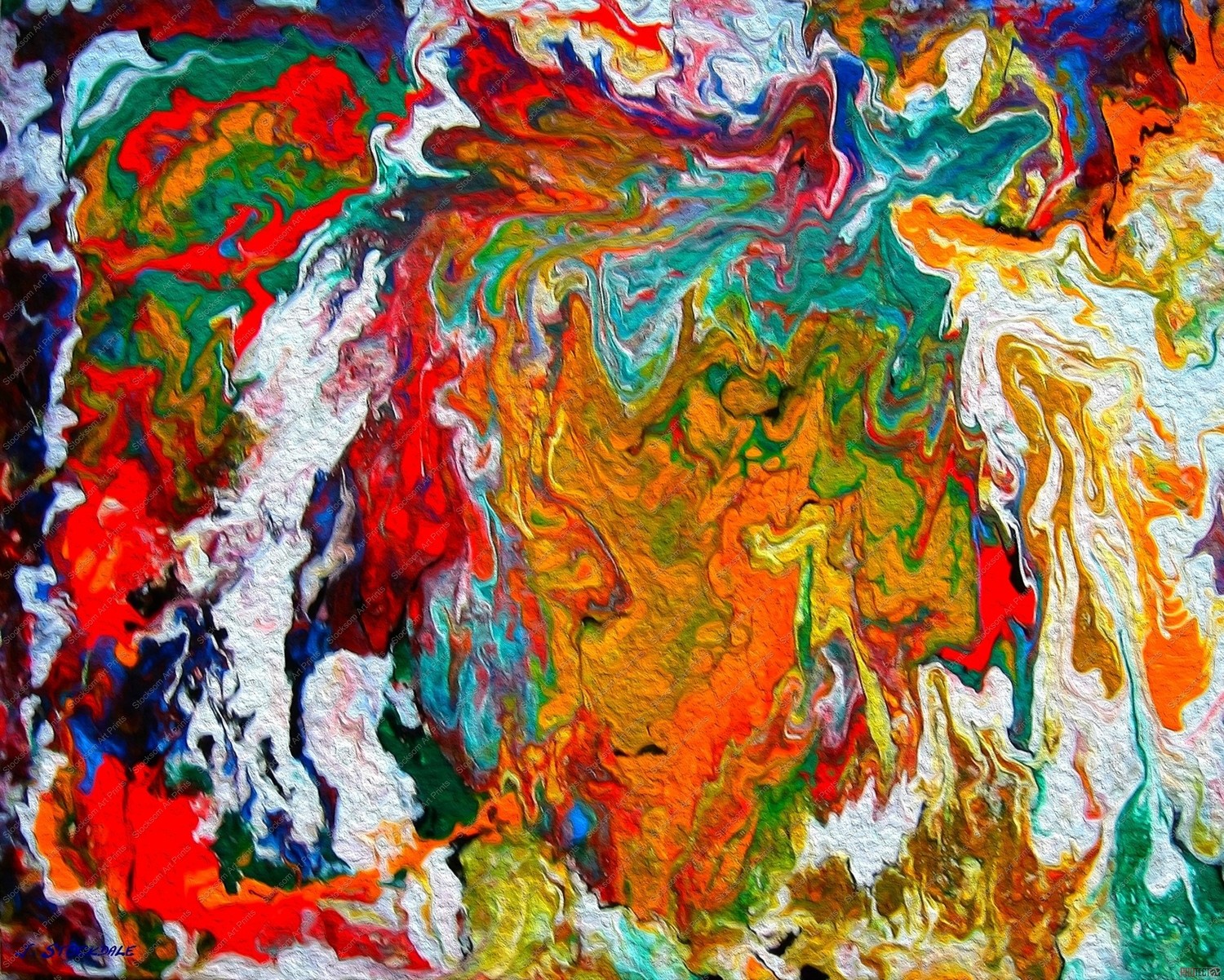 The Paint Is Still Wet 3 (Textured)