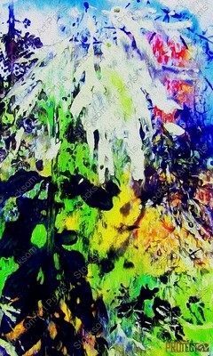 The Garden Abstract