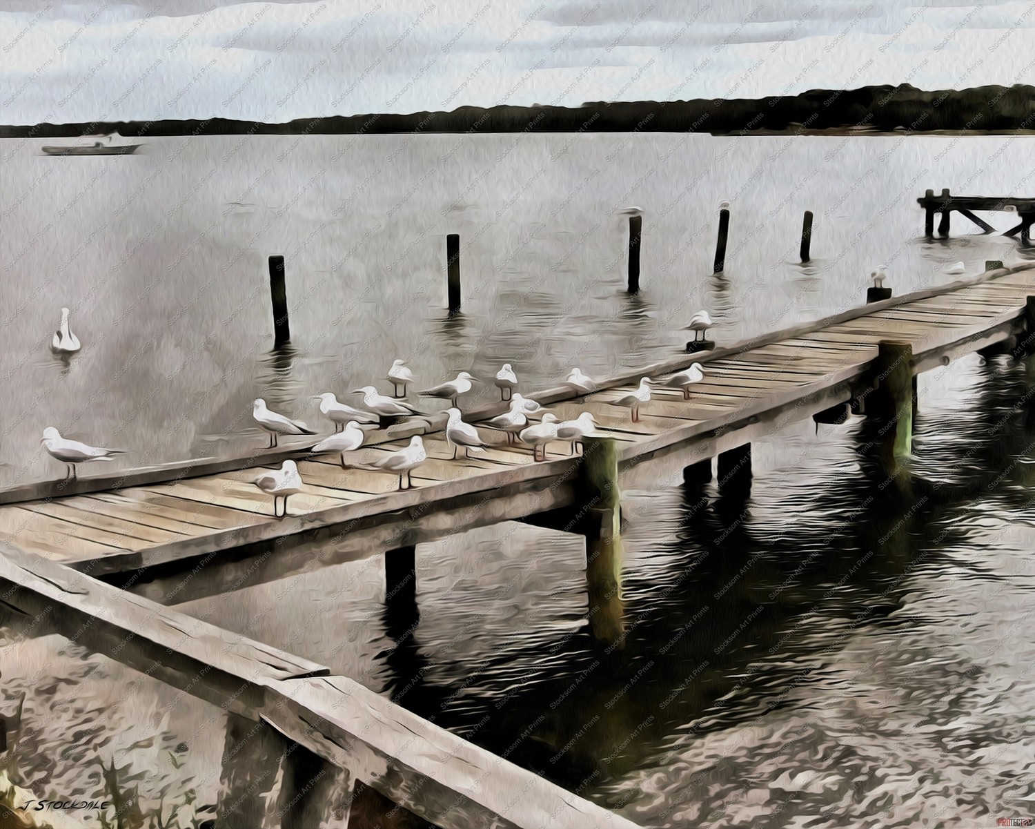 Old Jetty 1 Textured