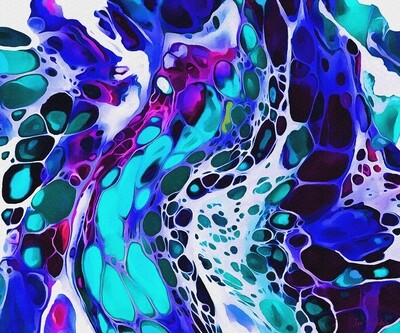 Blue 2- Scarf