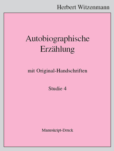 H.Witzenmann: Studien zur Egomorphose der Sprache / 4
