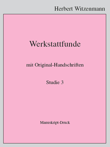 H.Witzenmann: Werkstattfunde - Studien zur Egomorphose der Sprache/3