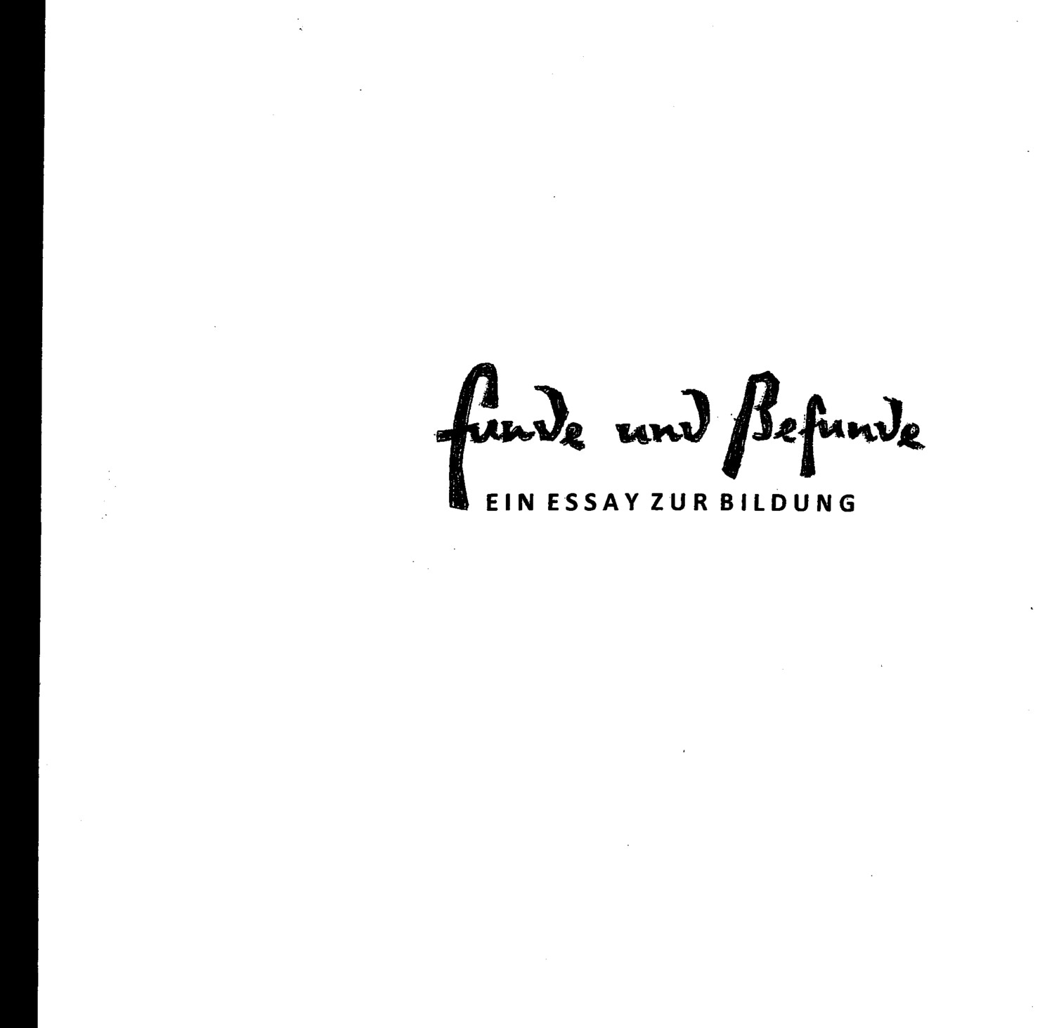 Peter Witt: Funde und Befunde