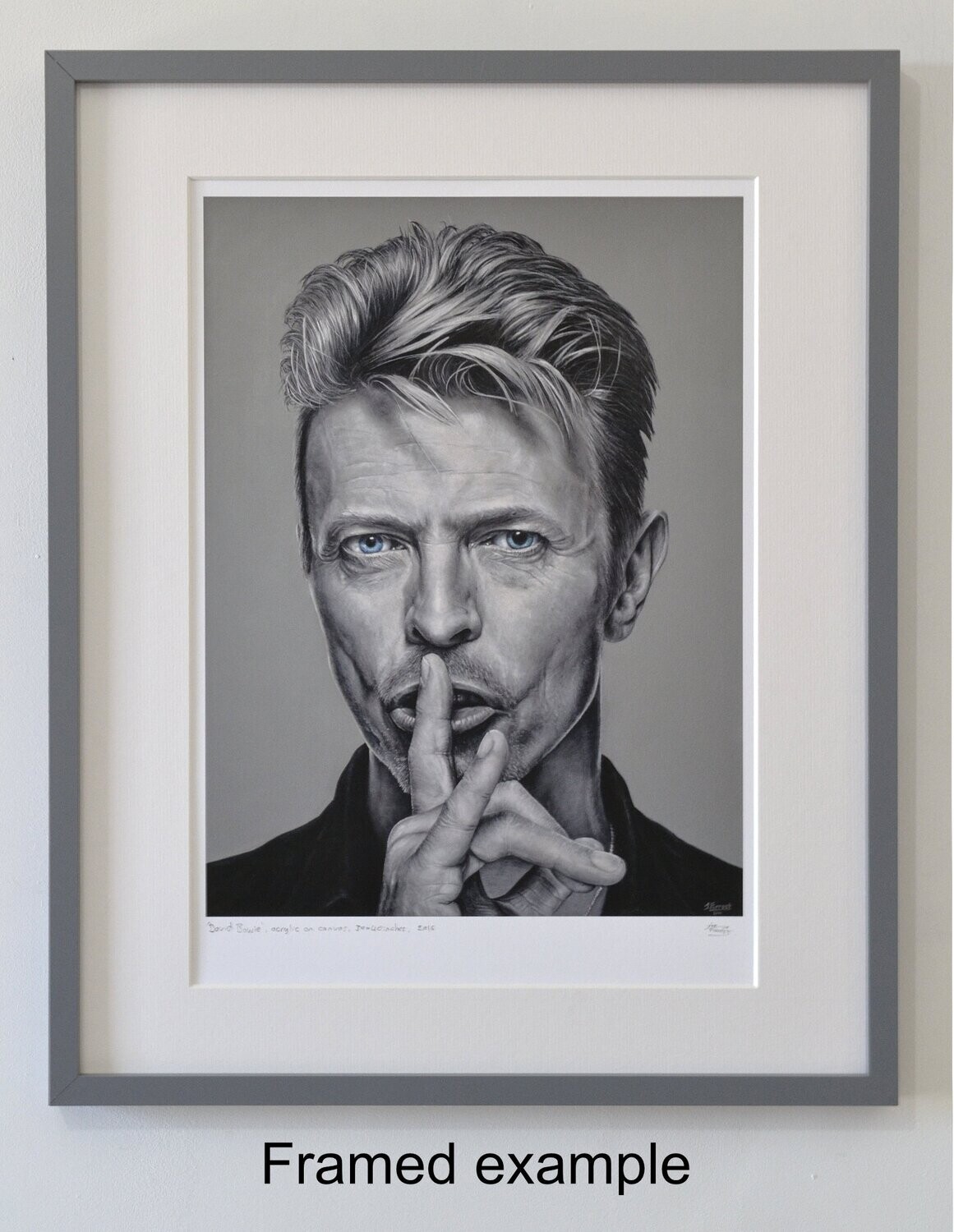 &#39;David Bowie&#39; Print