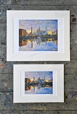 &#39;Docks at Dusk&#39; Print