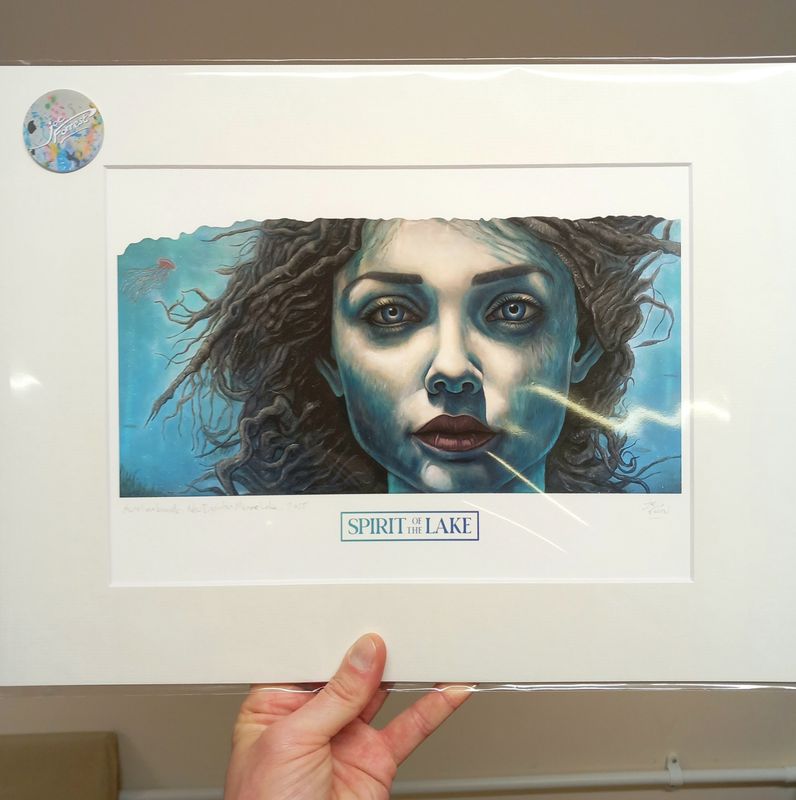 'Spirit of the Lake: Lady of the Lake' Print