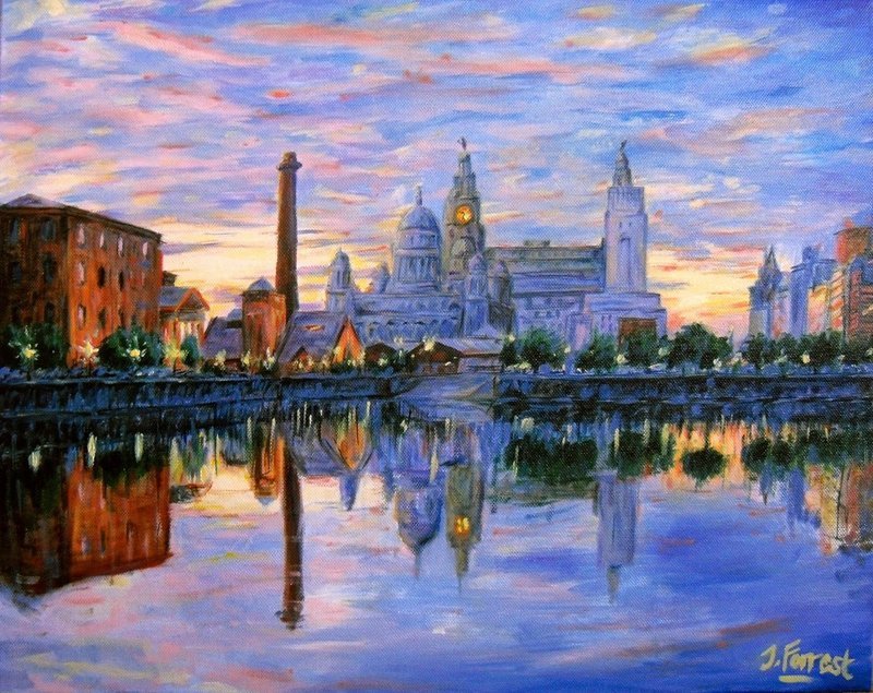'Docks at Dusk' Print