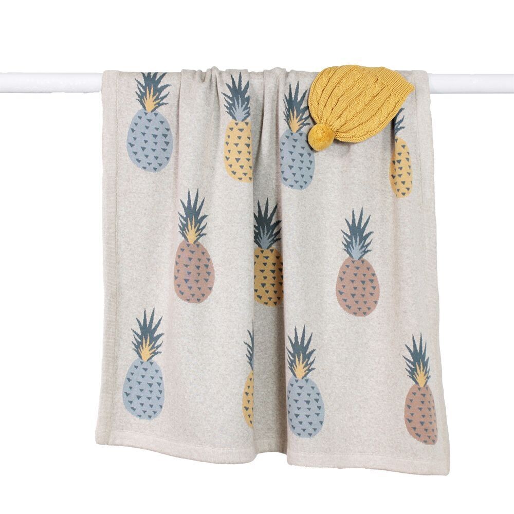Pineapple Jersey Baby Wrap - made with Premium Cotton