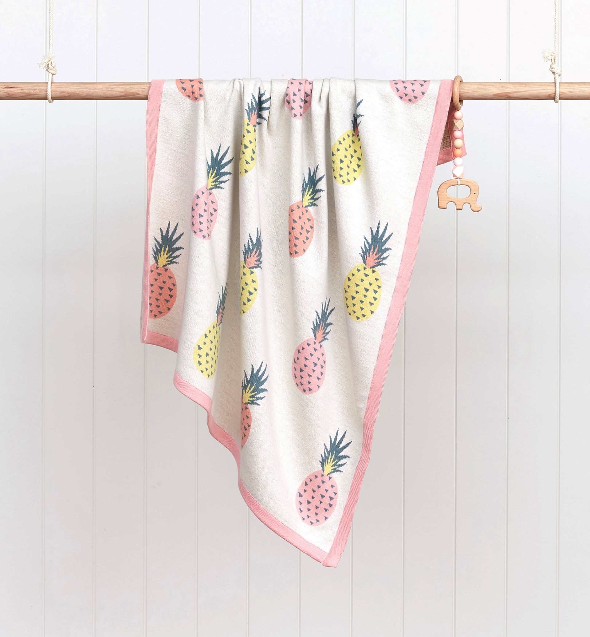 Pineapple Jersey Baby Wrap - made with Premium Cotton
