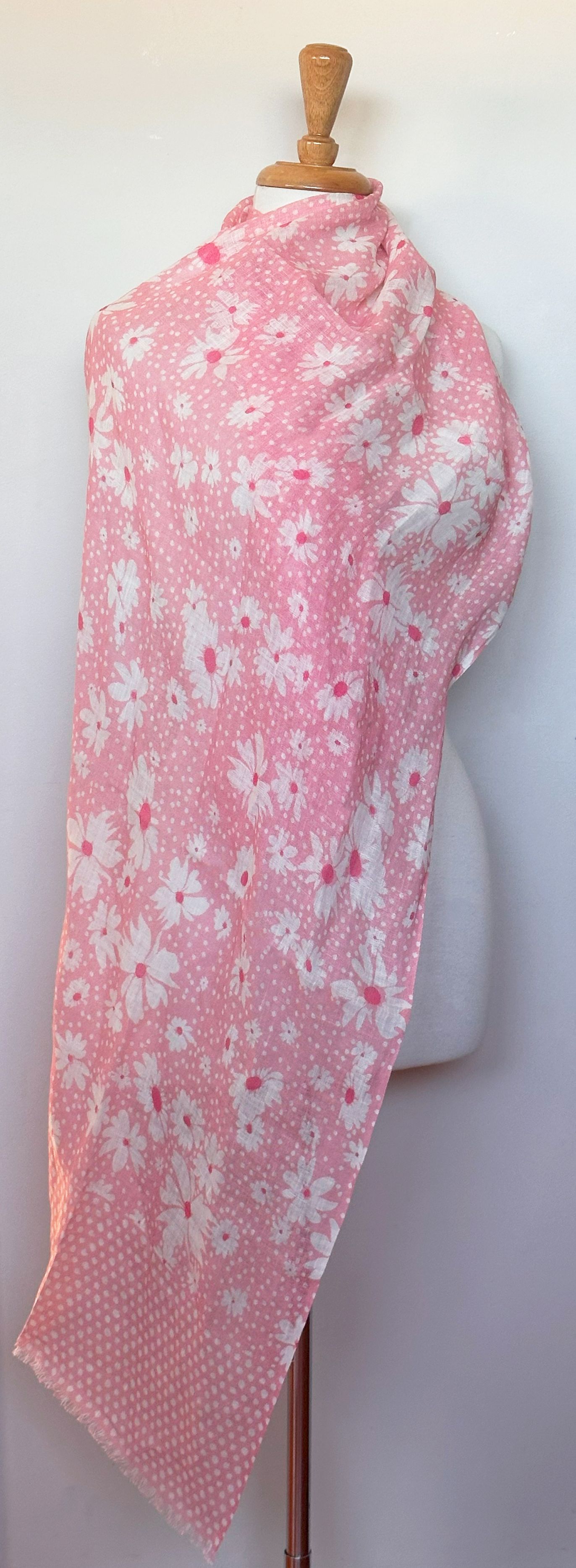 Florielle Printed  Linen Scarf