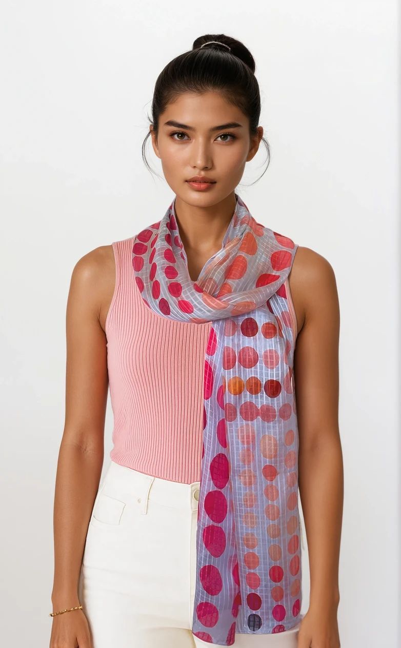 Dottie Pure Silk Scarf