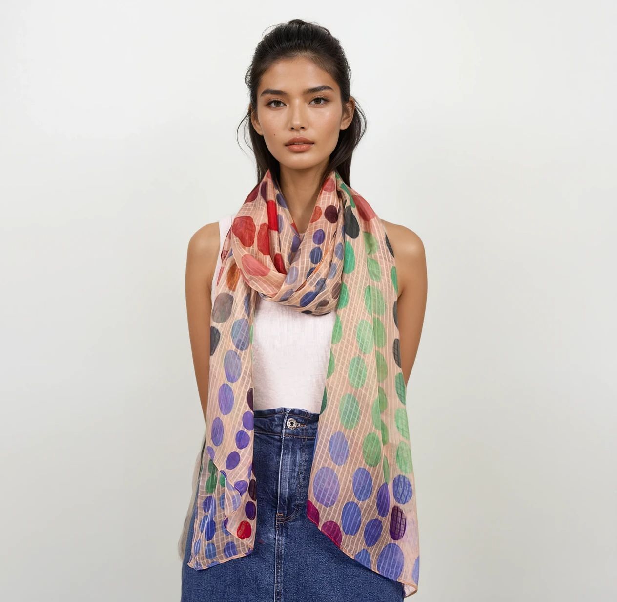 Dottie Pure Silk Scarf
