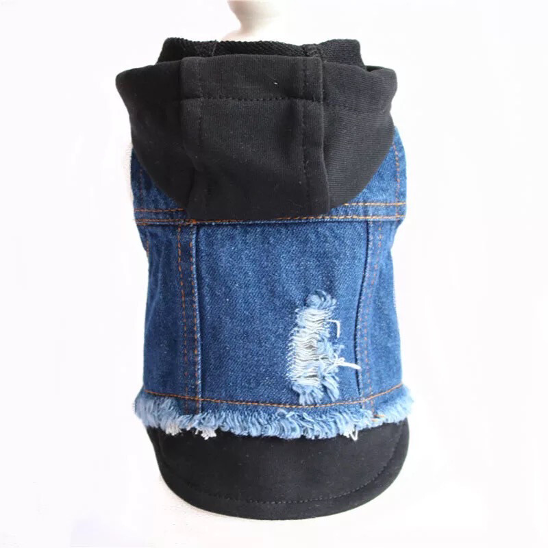 Hooded Jean Jacket