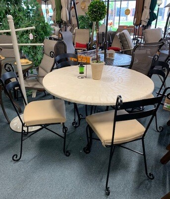 Mission Dining Set w/ Table Top by OW Lee Mission Dining Set w/ Table Top by OW Lee