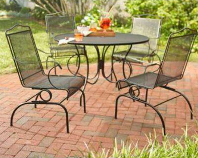NEW - USA MADE Wrought Iron Dining Set - HAND CRAFTED NEW - USA MADE Wrought Iron Dining Set - HAND CRAFTED