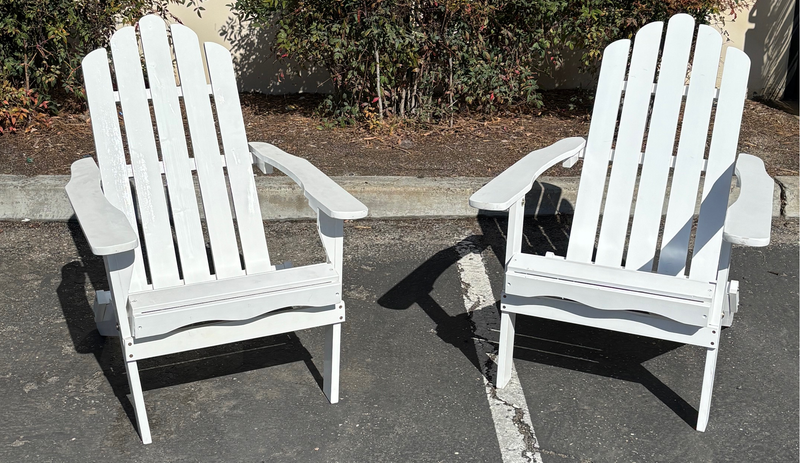 2 Painted Adirondacks for Less Than the Price of One