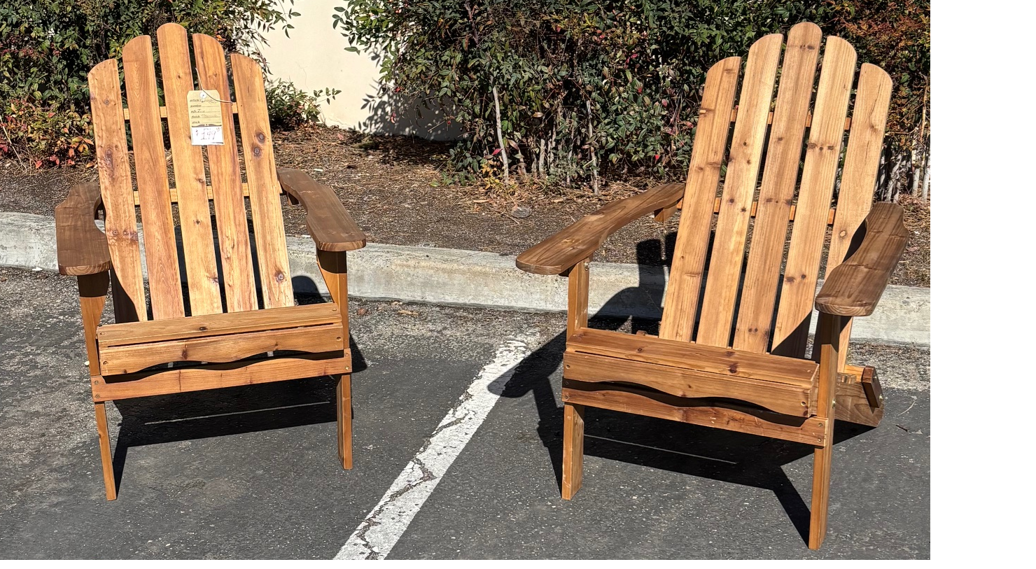 2 Wood Adirondacks for Less Than the Price of One
