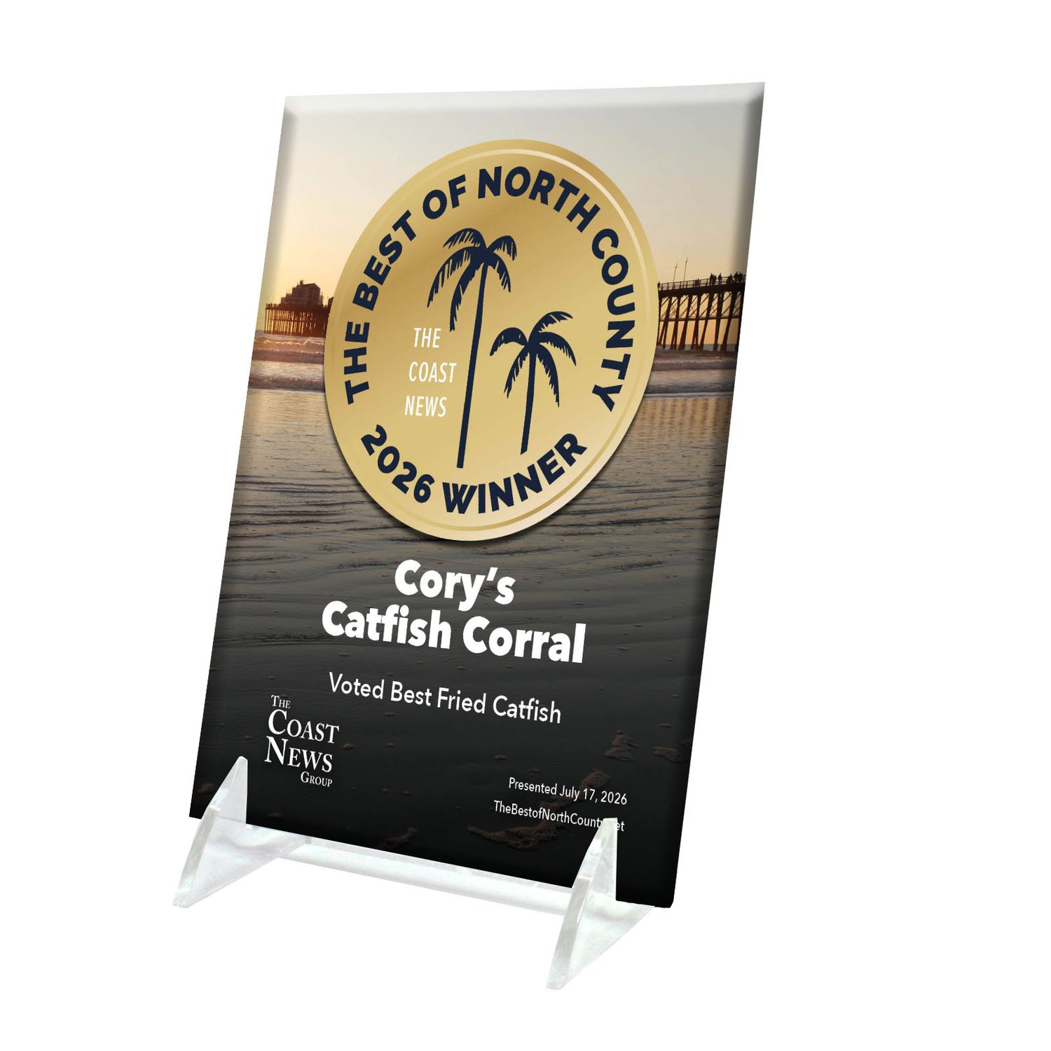 Crystal Keepsake Plaque