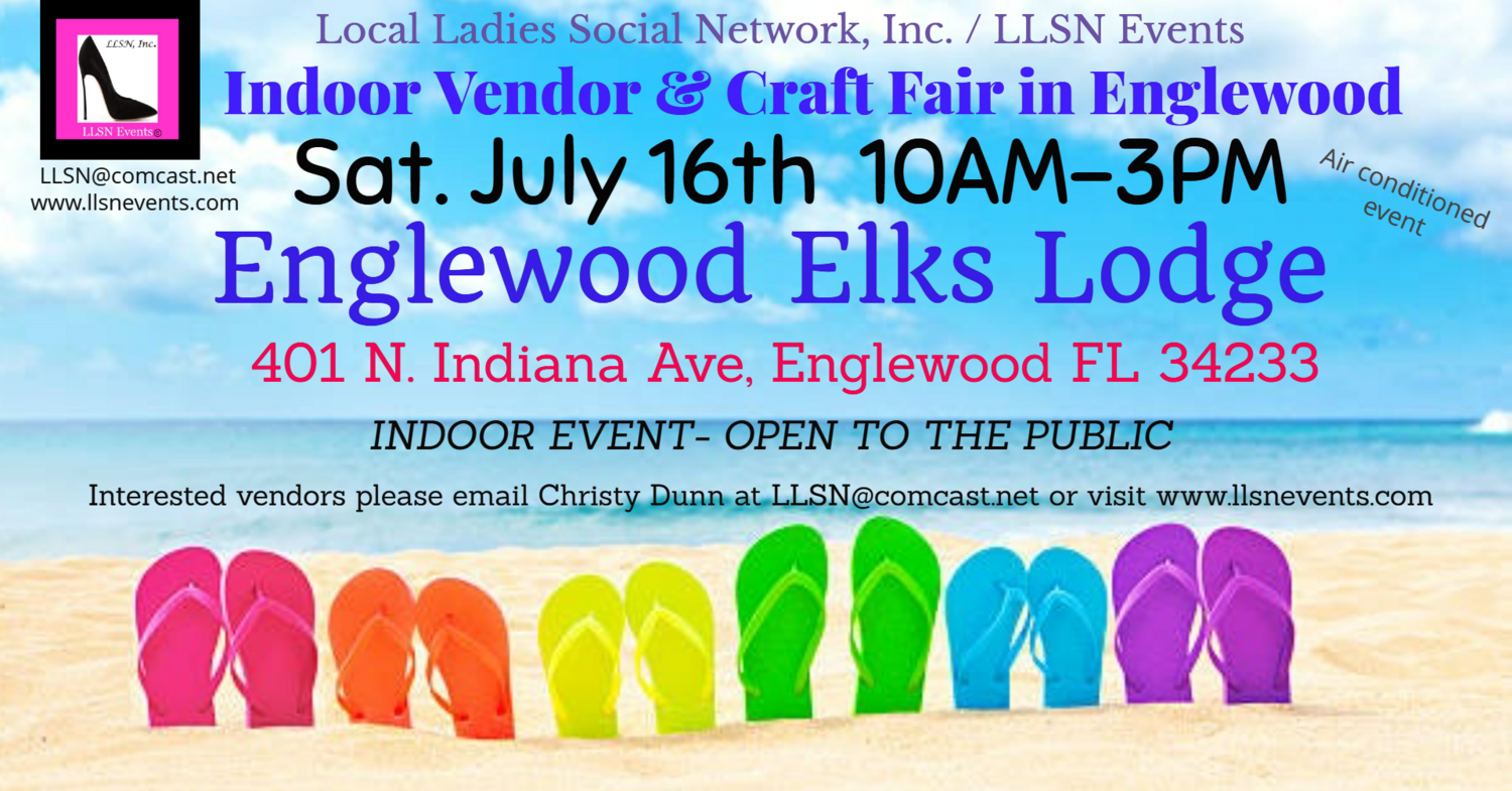INDOOR Vendor & Craft Fair in Englewood July 16th