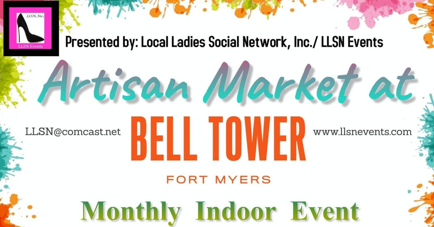 INSIDE SPACE- Artisan Market at Bell Tower - Sat. May 21st