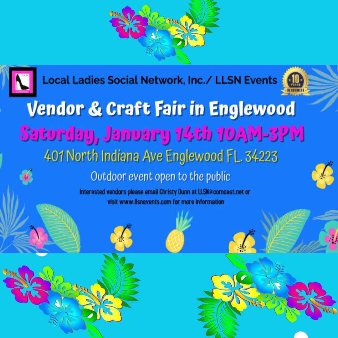 Vendor & Craft Fair in Englewood (OUTDOORS)- January 14th 2023