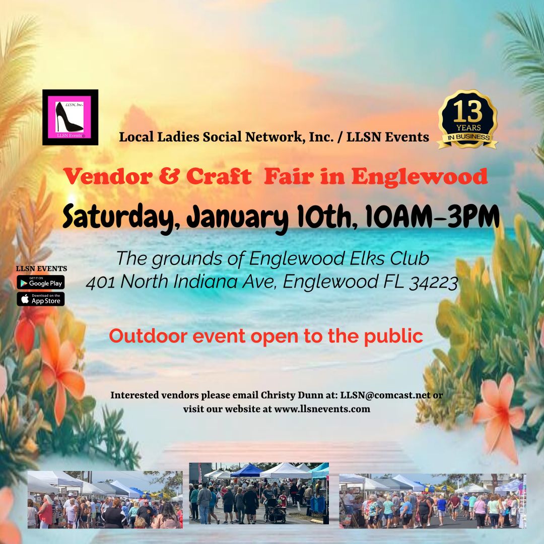 Vendor &amp; Craft Fair in Englewood (OUTDOORS)- January 10th