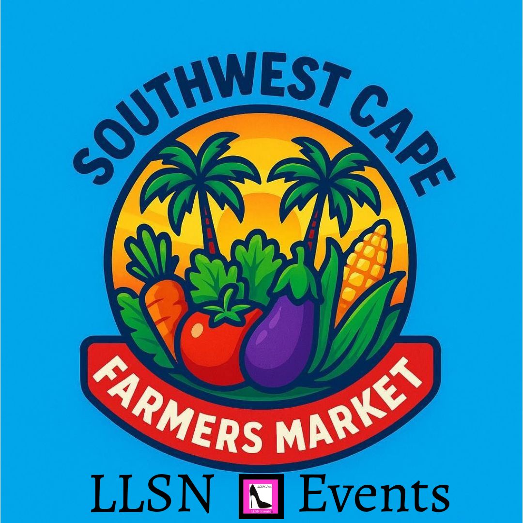 THURSDAYS-FEBRUARY 2026- Southwest Cape Farmers Market at German American Social Club- Cape Coral 9AM-2PM ( ALL VENDORS MUST BE APPROVED BY EMAILING LLSN@comcast.net BEFORE PURCHASING.)