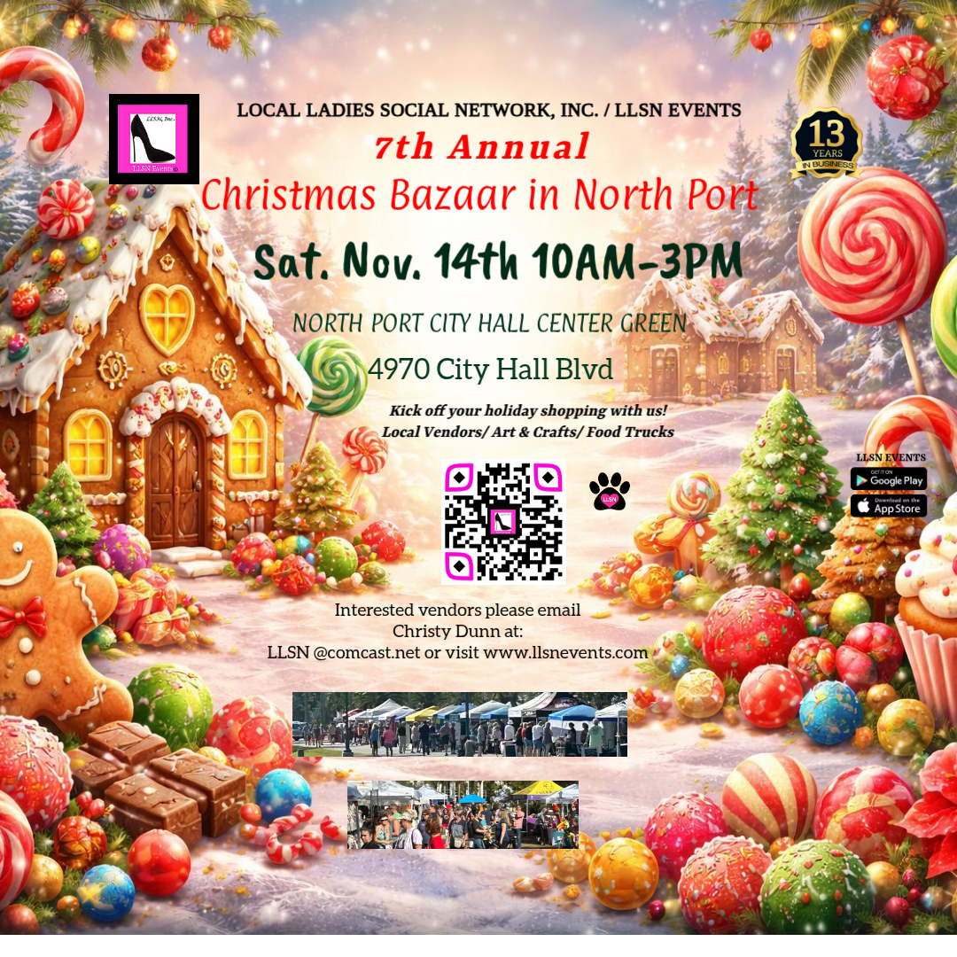 7th Annual Christmas Bazaar in North Port Saturday, November 14th