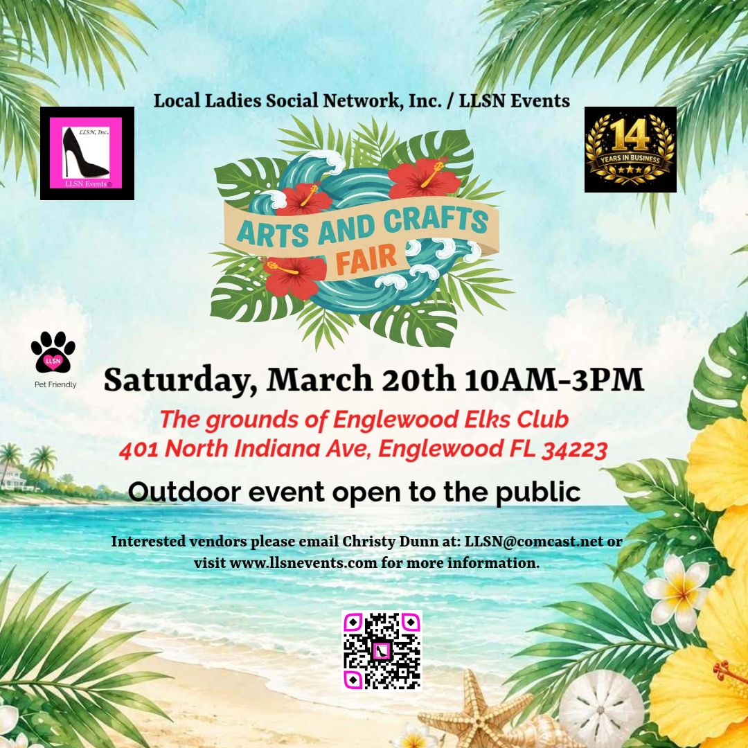 Arts &amp; Crafts Fair in Englewood (OUTDOORS)- Saturday, March 20th