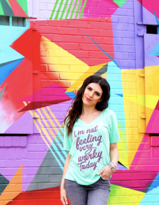 Jadelynn Brooke Things She Loves Not Very Worky Tee Jadelynn Brooke Things She Loves Not Very Worky Tee