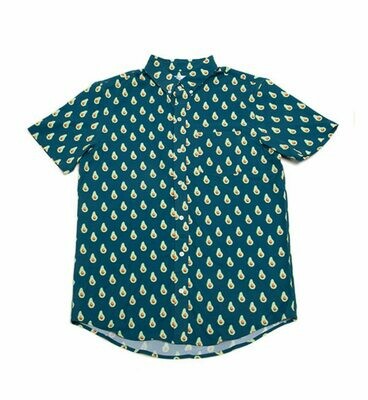 Bermies Men's Avocado Button Down Shirt Bermies Men's Avocado Button Down Shirt