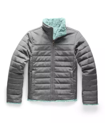 The North Face Girls' Reversible Mossbud Swirl Jacket