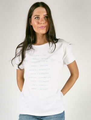 Friday + Saturday Power Couples Tee Friday + Saturday Power Couples Tee