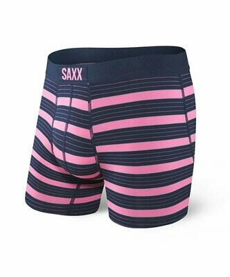 SAXX Vibe Men's Boxer Brief - Think Pink Stripe