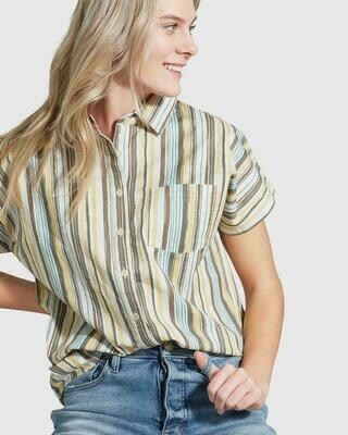 United By Blue Women's Natural Button Down United By Blue Women's Natural Button Down