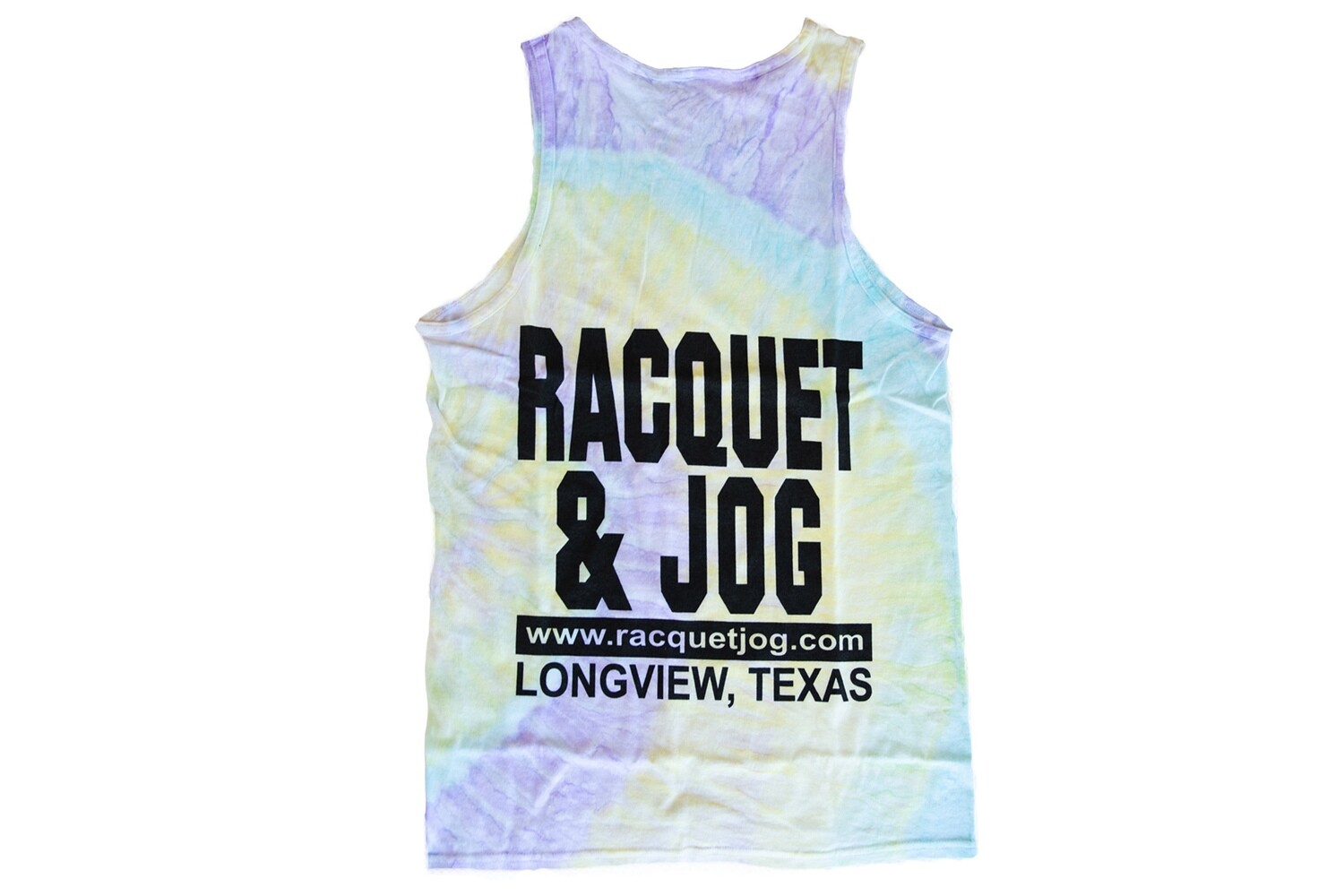 Racquet &amp; Jog Old School Fashion Tie Dye Tank