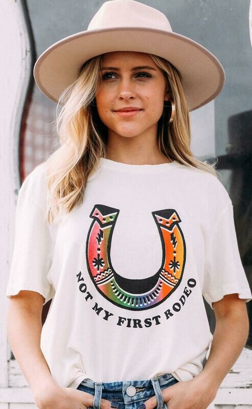 Charlie Southern Not My First Rodeo Tee Charlie Southern Not My First Rodeo Tee