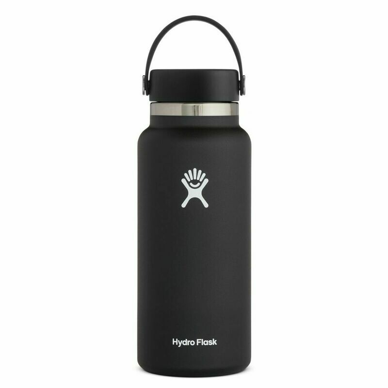 Hydro Flask 32oz Wide Mouth 2.0- Black Hydro Flask 32oz Wide Mouth 2.0- Black