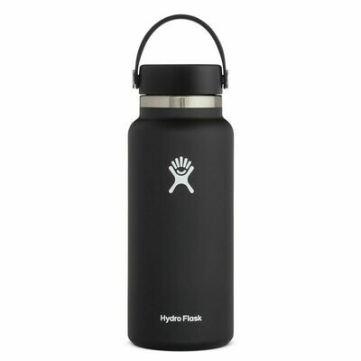 Hydro Flask 32oz Wide Mouth 2.0- Black