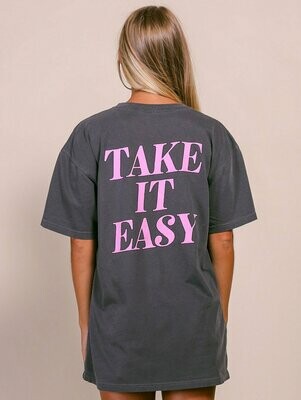 Friday + Saturday Take It Easy Pocket Tee Friday + Saturday Take It Easy Pocket Tee