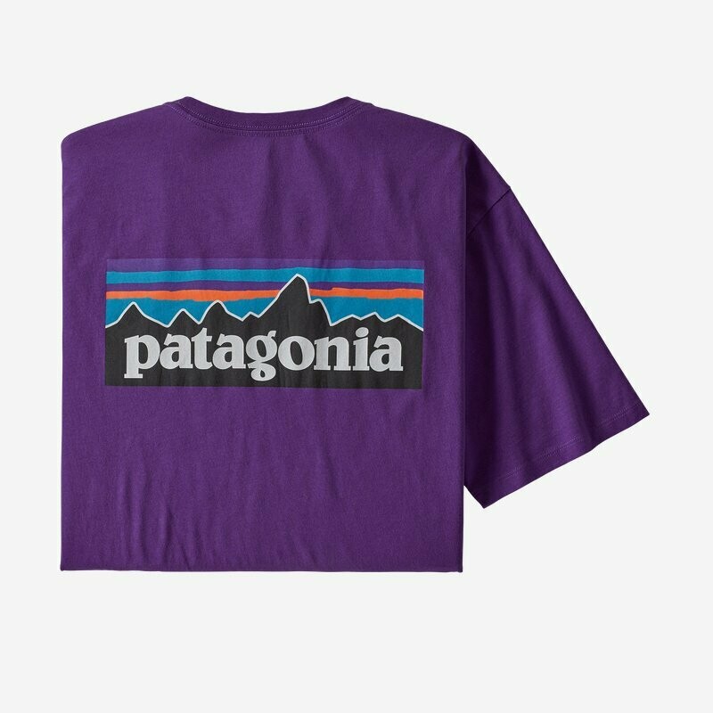 Patagonia Men&#39;s P-6 Logo Organic Tee