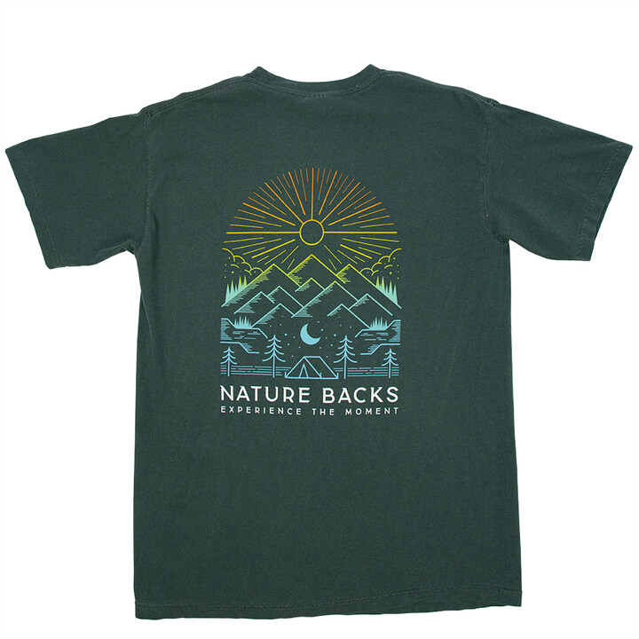 Nature Backs Daybreak Tee