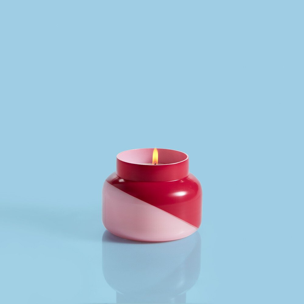 Capri Blue 19 oz Dual Tone Jar Candle Coconut Santal