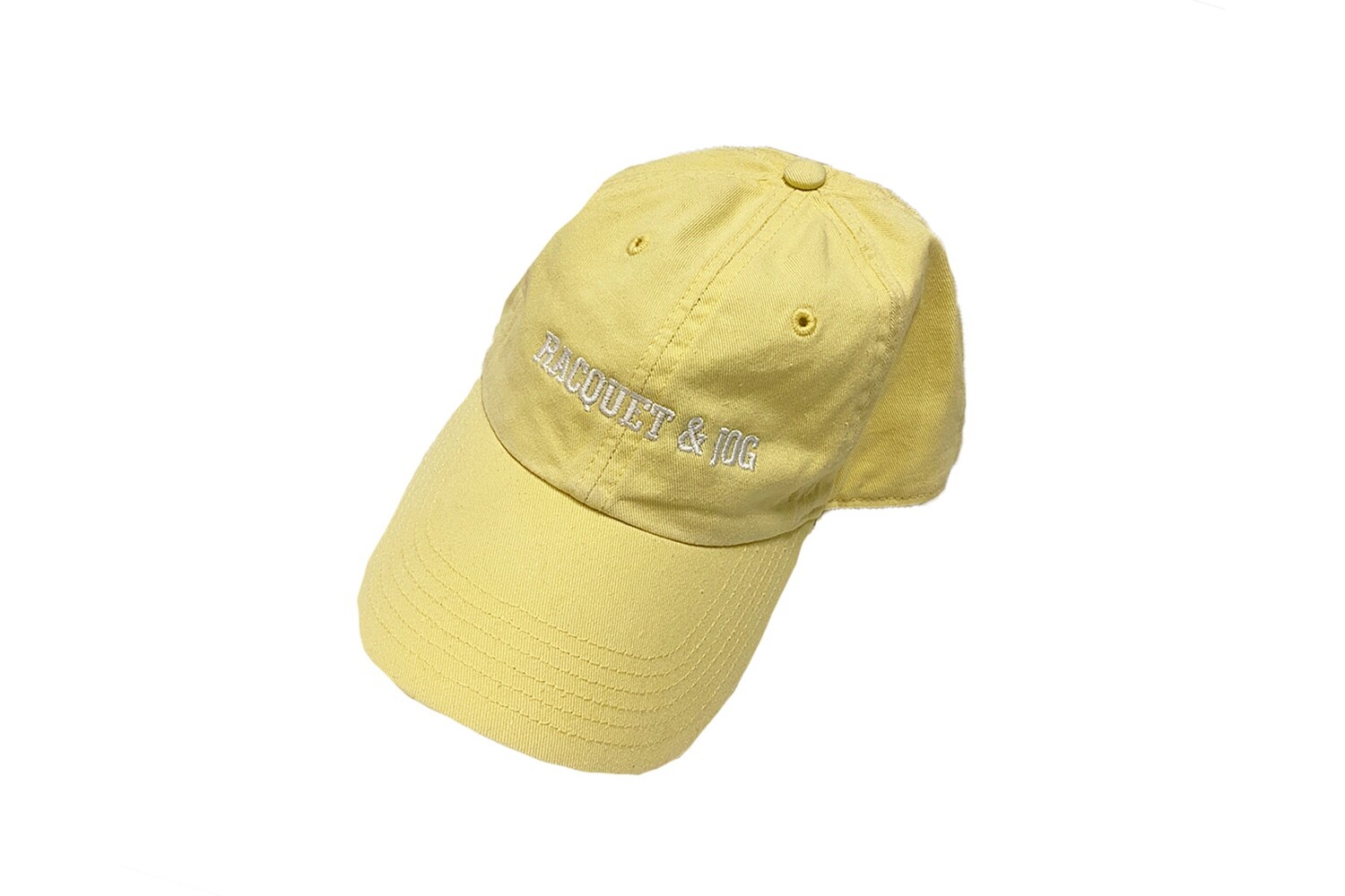 Racquet and Jog Statement Hat Yellow