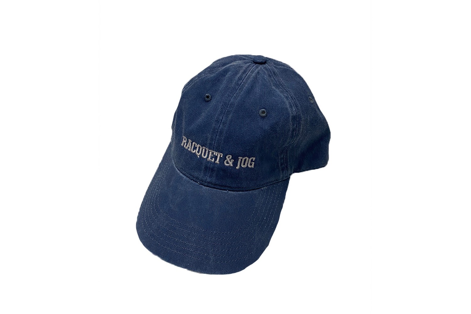 Racquet and Jog Statement Hat Denim