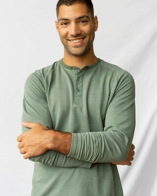 United By Blue Men's Long Sleeve Thermal Henley United By Blue Men's Long Sleeve Thermal Henley