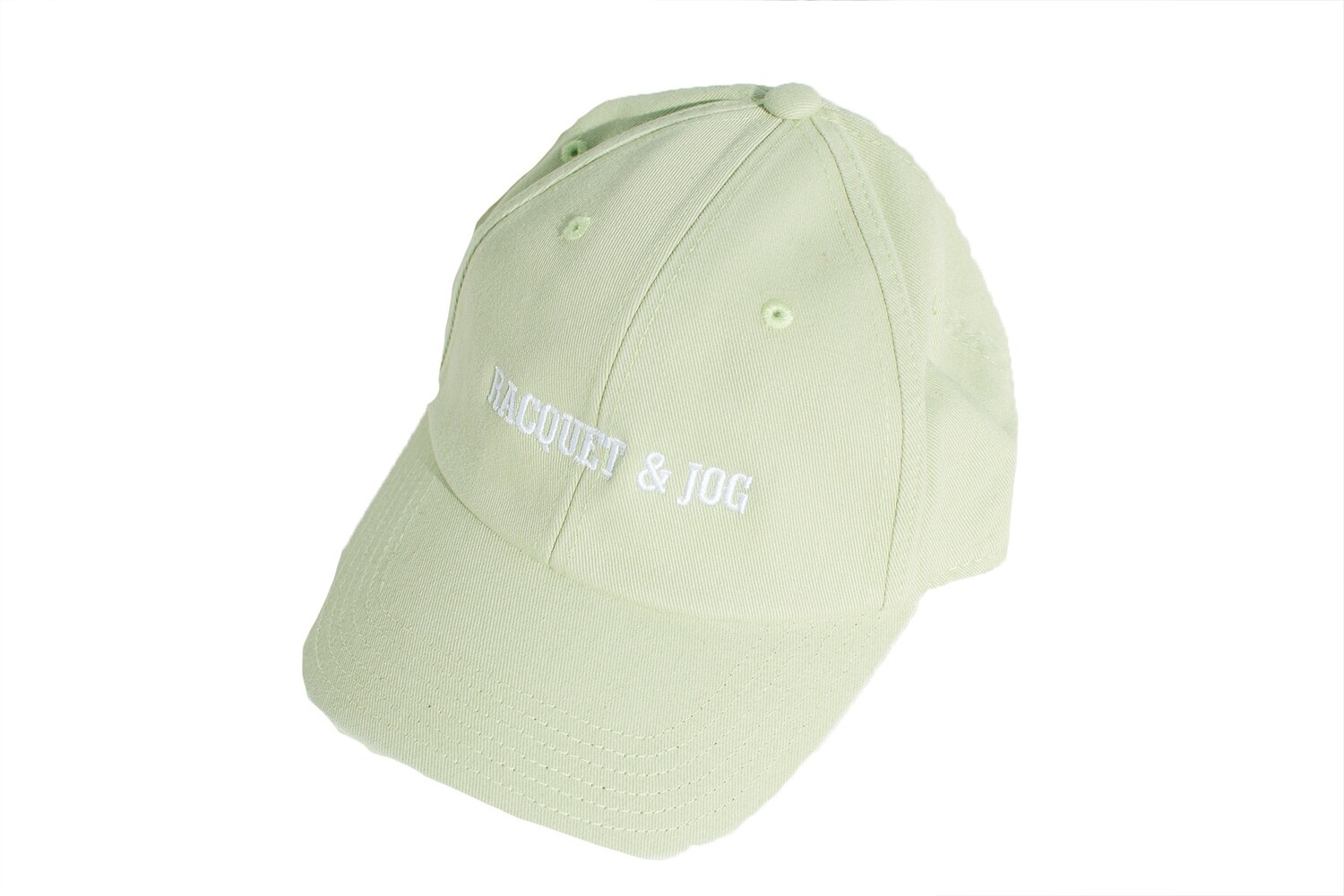 Racquet and Jog Statement Hat Honeydew