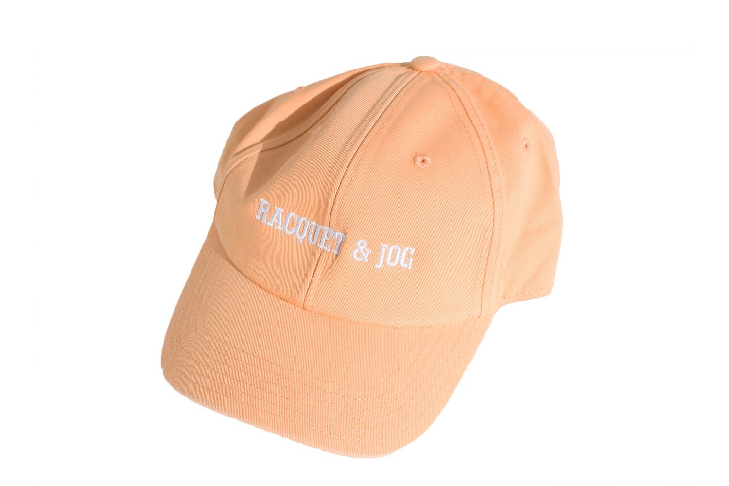 Racquet and Jog Statement Hat Coral