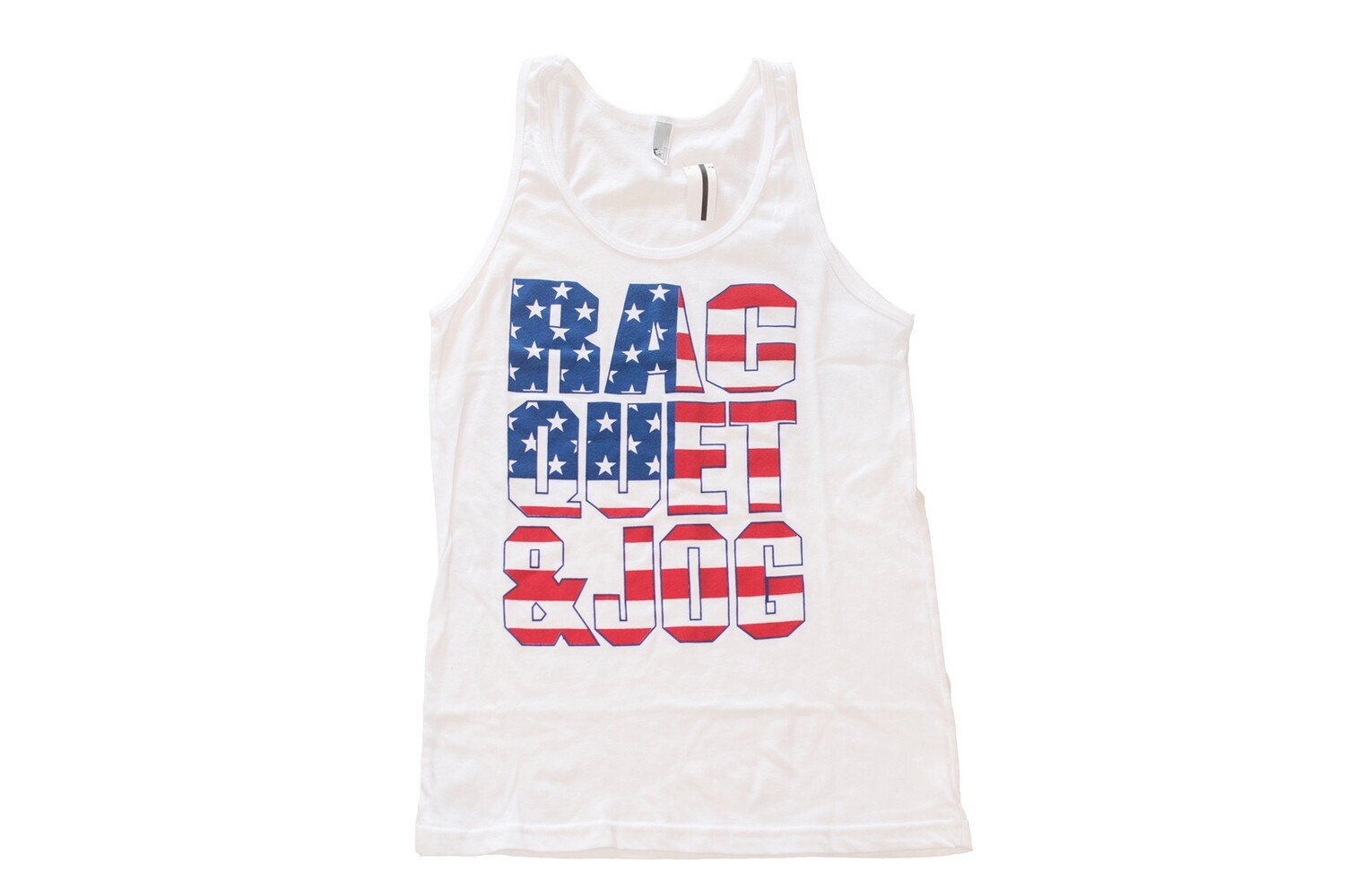 Racquet &amp; Jog Specialty American Flag Track Tank