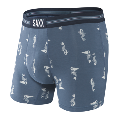 SAXX Vibe Men's Boxer Brief - Blue Tiny Mermaid